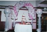 wedding cake arch
